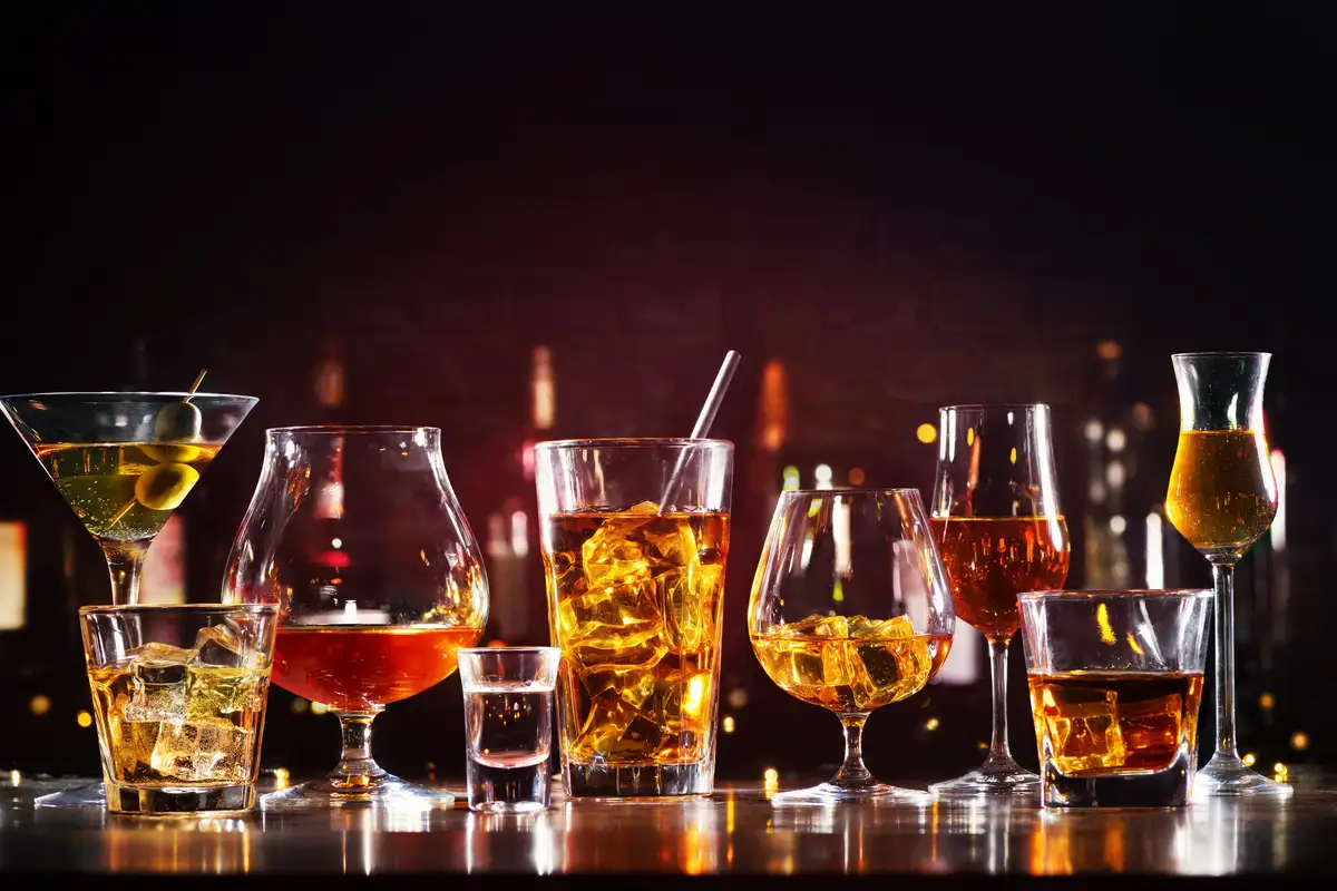 Premium spirits and beverages collection